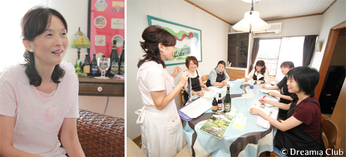 子育てや転勤で一時休んでもまた戻ってくる生徒さんが多数。イベントや通信レッスンもあります