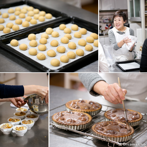 家庭で何度でも作りたくなるお菓子たち。材料にもこだわり、生徒さんに様々な体験機会を提供