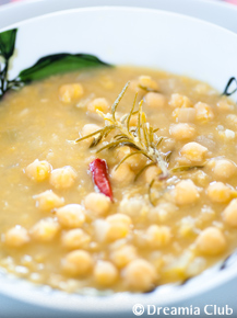 ひよこ豆のスープ（Zuppa di ceci）
