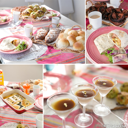 パン作りだけでなく、料理と食卓のおもてなしアイデアも学べて満足度200％！