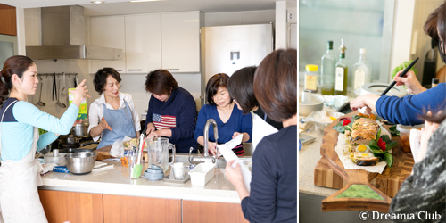 料理の持つ背景や伝統も紹介。そこにオリジナルのアレンジを加えることも。盛り付けもお洒落に