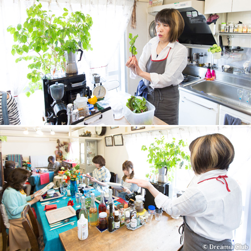 生徒さんの応援を受けて再開。毎日の暮らしがちょっと幸せになるエッセンスがいっぱい