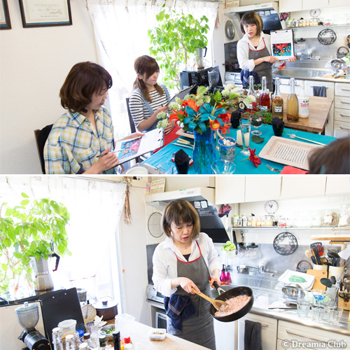 おいしくて一工夫あるオリジナル料理は、健康面に配慮したものばかり。毎日使う調味料も大切