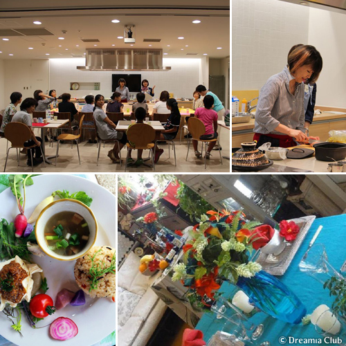 お教室以外でも料理講師やコラボレーション講座の開催など、活発に活躍中