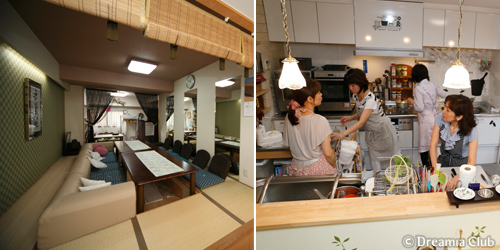 初心者～ベテランの生徒さんが一緒にレッスン。お互いにとって勉強になります