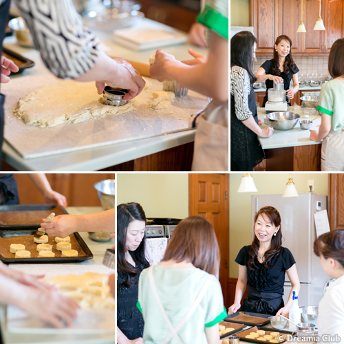 「作る時間も楽しんでもらいたい」。和気あいあいと楽しい雰囲気のレッスン