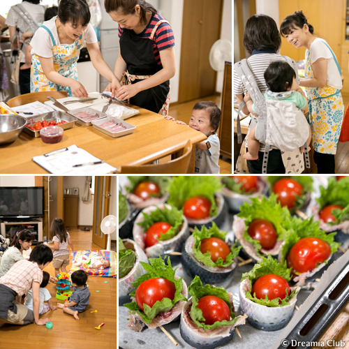 みんな子連れママなので気を使わなくてよいのも嬉しいところ。子どももママと一緒に食育体験