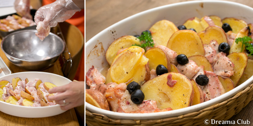 身近な食材でできるアレンジや盛り付けの工夫も一緒に学べます