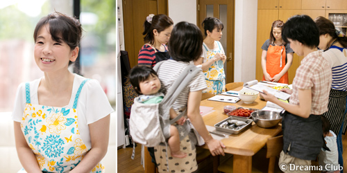 「畑があるのは料理家として最高の環境。生徒さんが喜んでくれるのも嬉しいです」