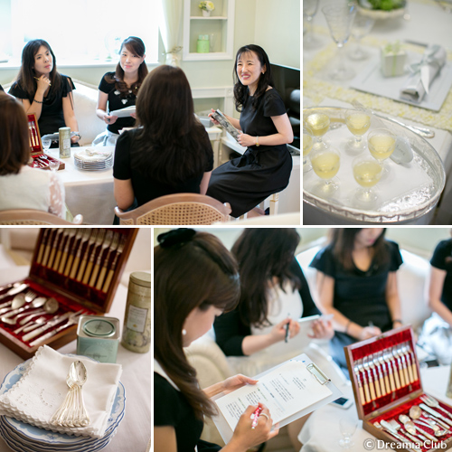 紅茶と一緒にマナーや国際的ルール、道具についても学べます