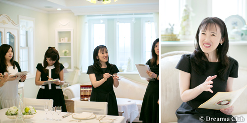 「生徒さんが愉しく学んでどんどん輝いていかれる姿を拝見するのがなにより嬉しいです」