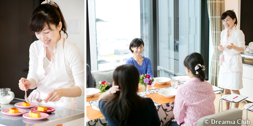 「生徒さんは本当に素敵な方ばかり。料理が楽しくなったと言っていただくのが一番嬉しいです」