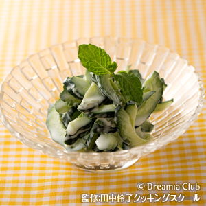 ギリシャ風きゅうりのヨーグルトサラダ