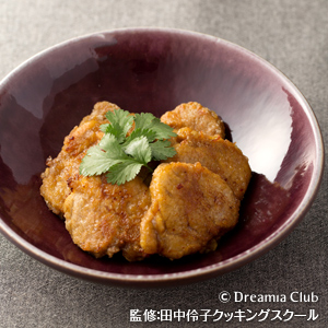 豚ひれ肉のカレー焼き