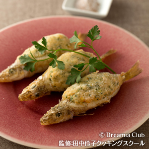 鱚の肉詰め揚げ