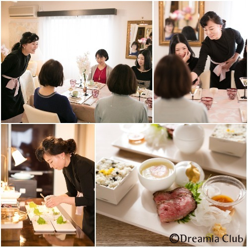 「テーブルコーディネートは、料理が盛り付けられてはじめて完成します」