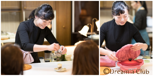 流れるようなスムーズなデモンストレーション。わかりやすい説明にも工夫がいっぱい。