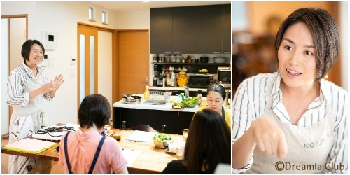 いつもアンテナを張って、お教室にも料理の仕事にも様々なアイデアや工夫を反映。