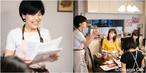 笑顔を絶やさず、時に冗談も交えながら麹の魅力を伝える野村さん。生徒さんも興味津々です！