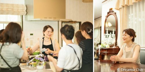 楽しい口調で細やかに伝えていく三枝さん。会話も楽しくて、みなさんは終始笑顔です