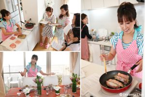 レッスンにもテーブルにもサプライズを演出