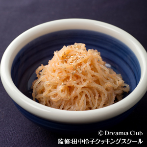 しらたきのたらこ和え