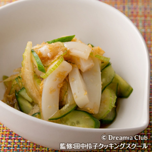 いかとセロリの和え物