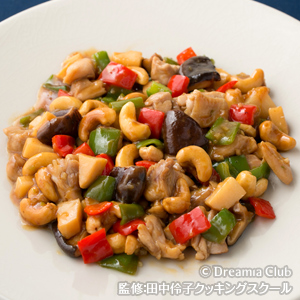 鶏とカシューナッツ炒め