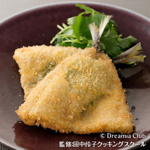 あじの梅じそ揚げ