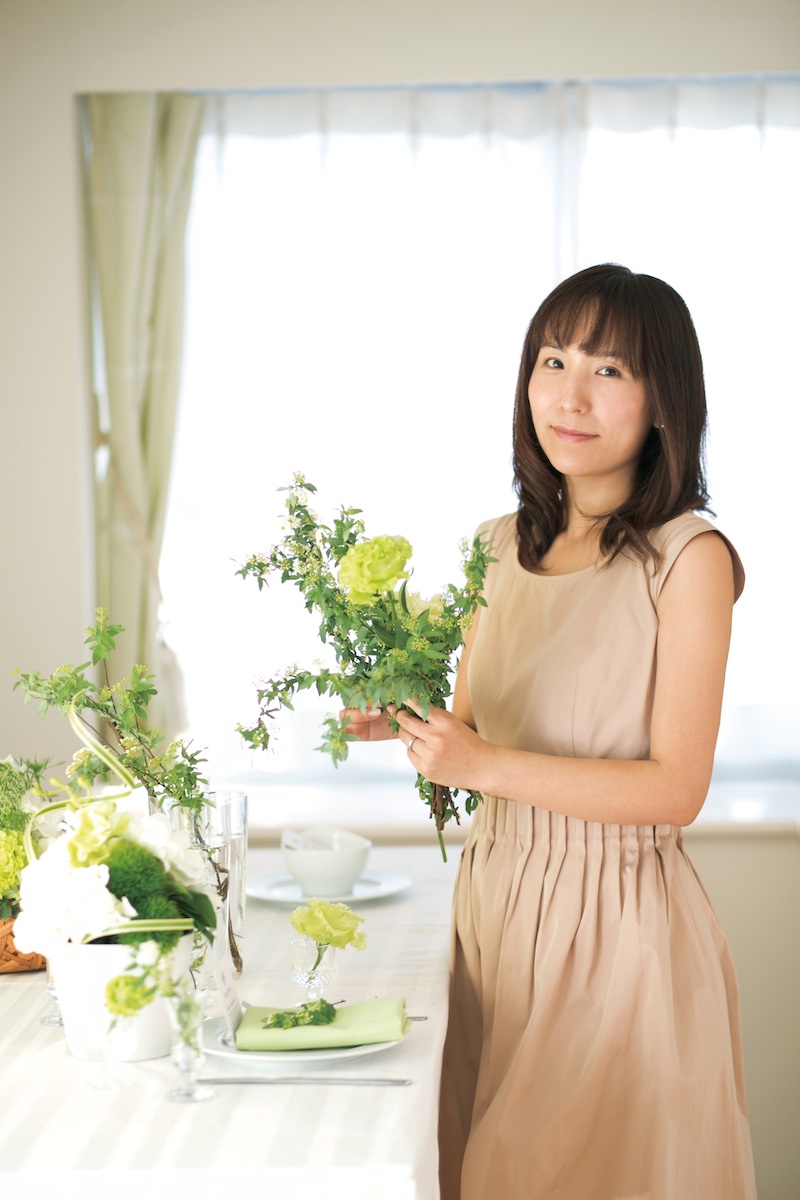 FELICHIA（フェリチア）　フレッシュフラワーアーティフィシャルフラワーおもてなしスタイリング教室 前川知佳