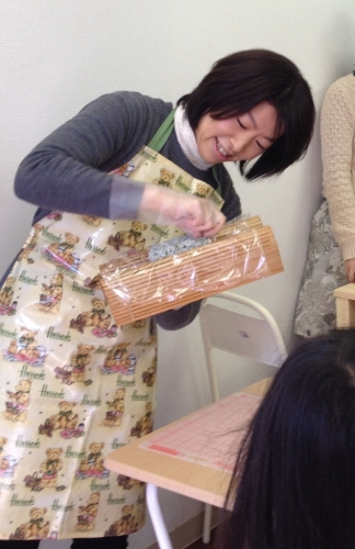 鵜の木の木　飾り巻き寿司教室 星野 祐子