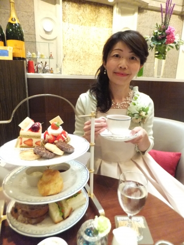 紅茶＆マナー、テーブルコーディネート「ロカイユ」 藤川　晴美