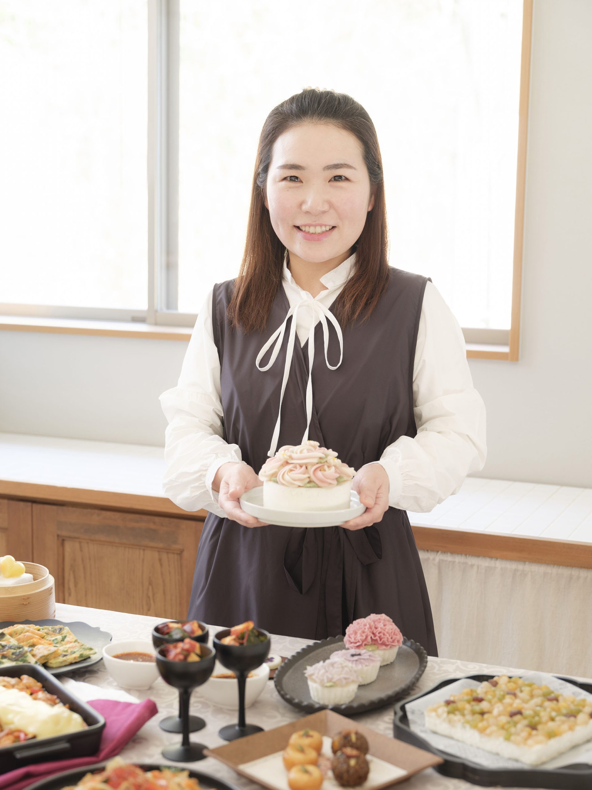 ウーマンクラス協会　韓国菓子教室Panpuril 金　和蓮