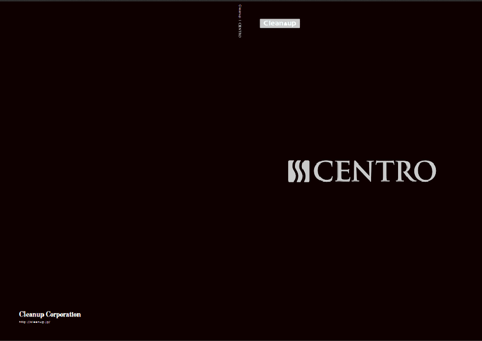 Web catalog front page for CENTRO