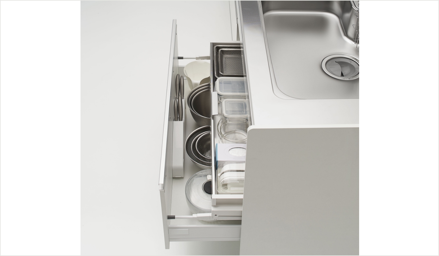 フロアキャビネットオプション｜ラクエラ｜クリナップオンライン