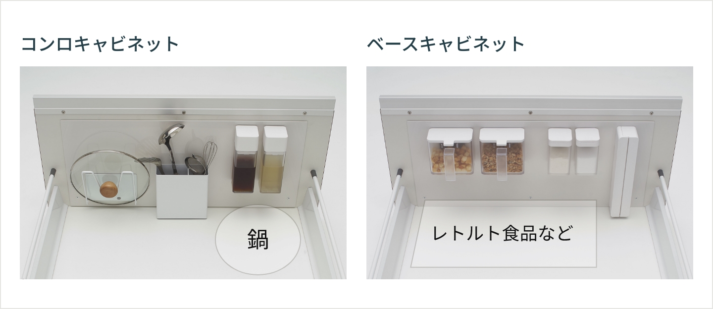 フロアキャビネットオプション｜ラクエラ｜クリナップオンライン