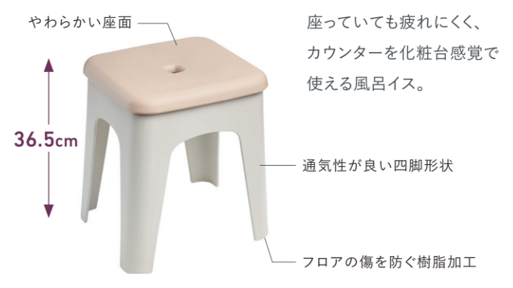 【未使用】風呂　椅子　フリーテーブル　クリナップ スタイルシェルフ｜カウンター／シェルフ｜セレヴィア｜クリナップ