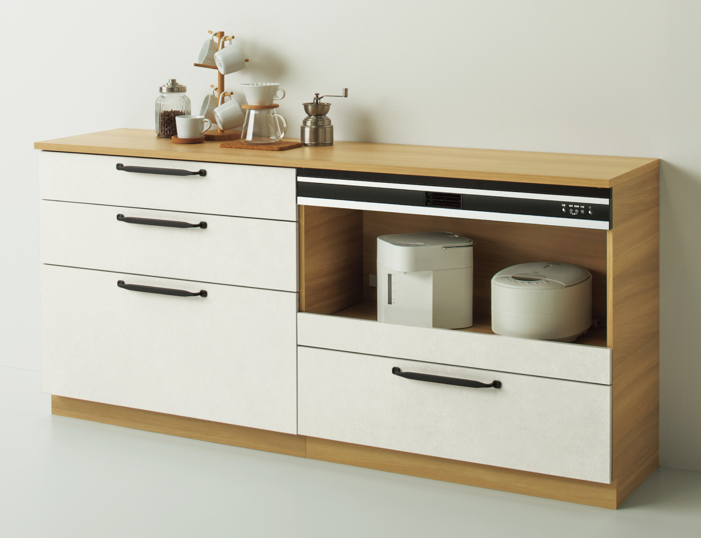 カフェスタイル収納│周辺収納│ステディア｜クリナップオンライン