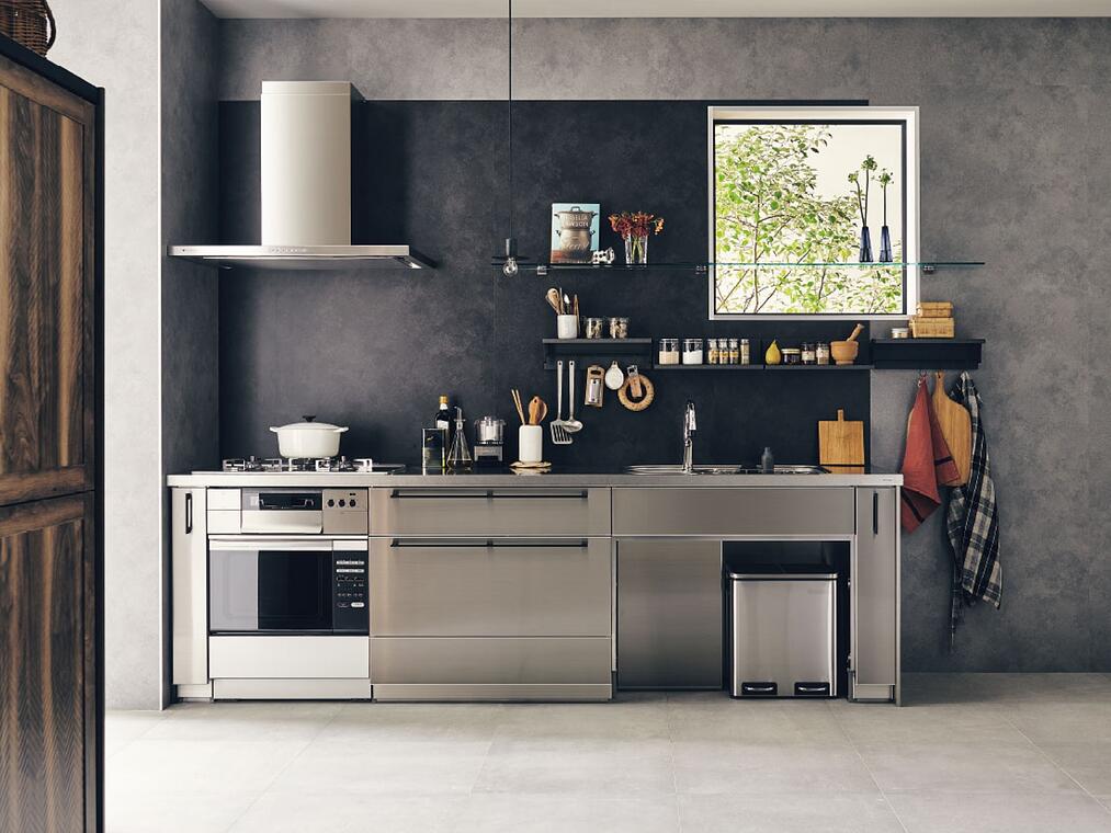 I型キッチンをおしゃれ&上手に使うポイントは？レイアウト別に実例解説  