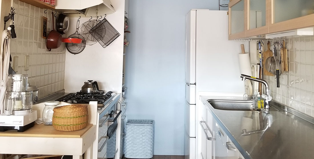 広々と使える！ものが取り出しやすいキッチン【プロのキッチン】